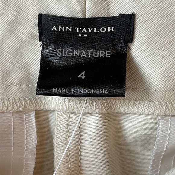 NWT Ann Taylor Factory Signature Ankle Length Pants Size 4 - Picture 7 of 14